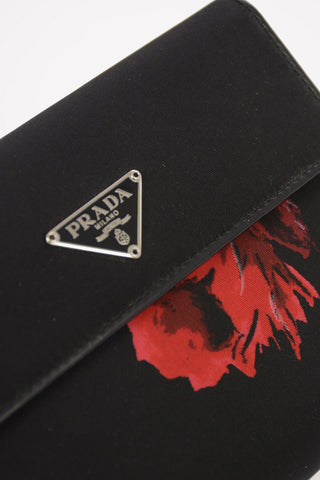 Floral-print Wallet