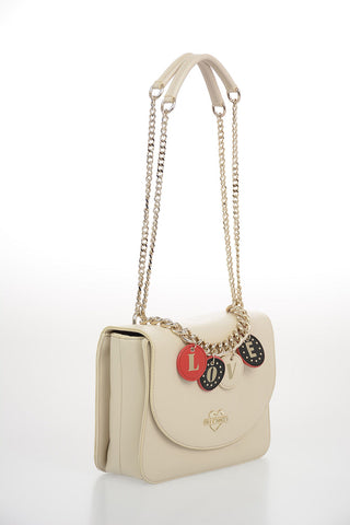 LOVE Faux Leather LOVELY CHARMS Shoulder Bag