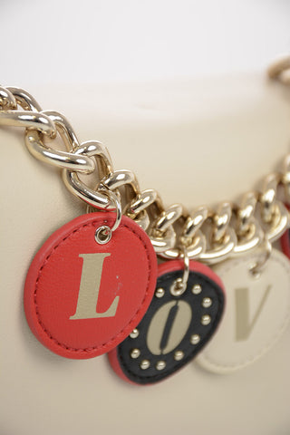 LOVE Faux Leather LOVELY CHARMS Shoulder Bag