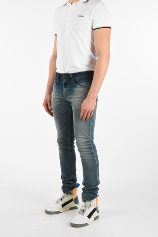 16cm Stonewashed THOMMER Slim Fit Jeans L34