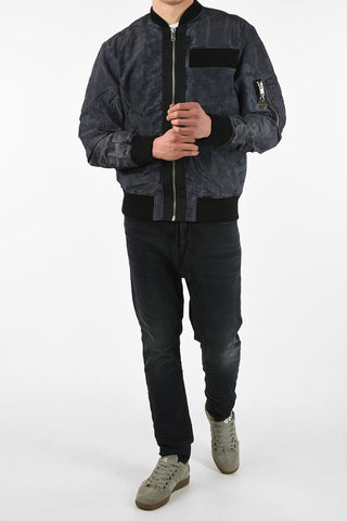 Bomber J-SOULY-TYE Tie Dye con Chiusura Zip