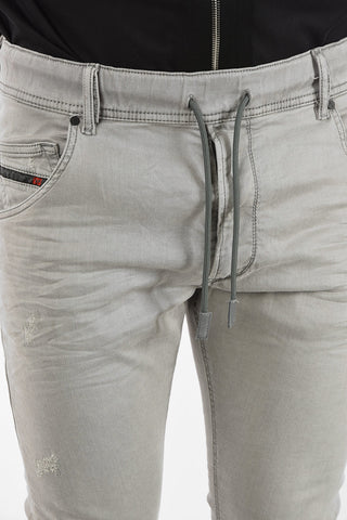 16cm Drawstring Denim Stretch KROOLEY-NE Sweat Jogg jeans