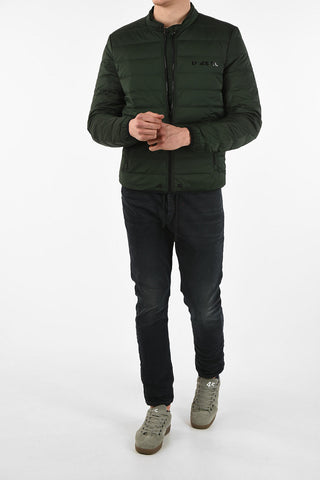 Full Zip W-HANKS-QUILT Down Jacket