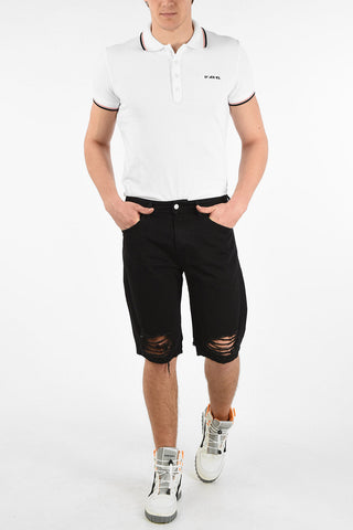 Shorts Slim Fit THOSHORT Distressed