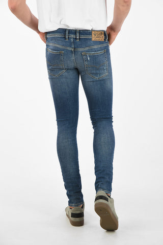 14cm Distressed TROXER Skinny Fit Jeans L32