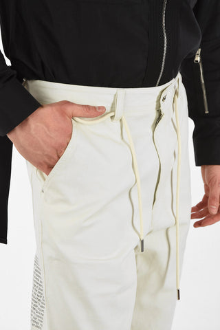 Drawstring P-FRANK-COULISSE Wide Pants