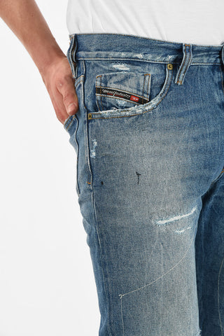 16cm Vintage Effect MHARKY Slim Fit Jeans  L34