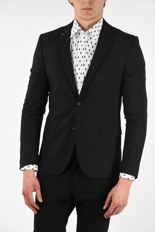 Center Split J-VEGAS 2 Button Blazer with Fringe