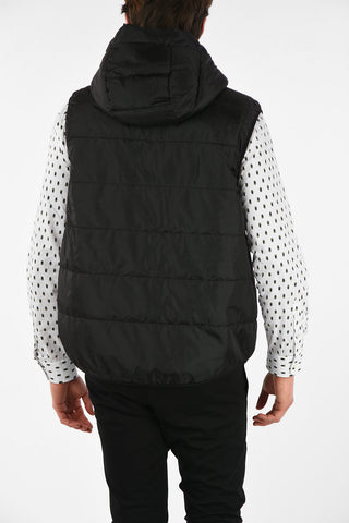 Sleeveless W-SUN-SLESS-LUNI Puffer Jacket with Zip Closure