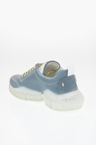 Injected Rubber Sole DIAMOND Suede Track Sneakers
