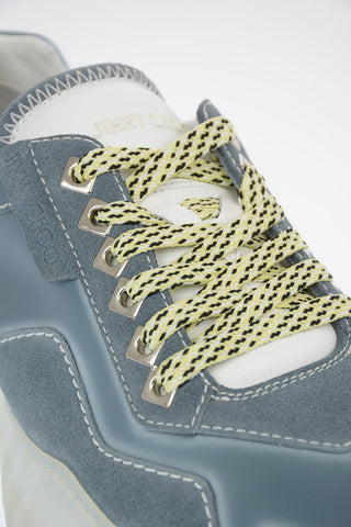 Injected Rubber Sole DIAMOND Suede Track Sneakers