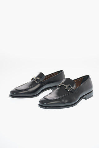 Leather SEATTLE Loafers with Horsebit Detail