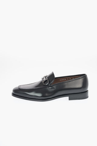 Leather SEATTLE Loafers with Horsebit Detail