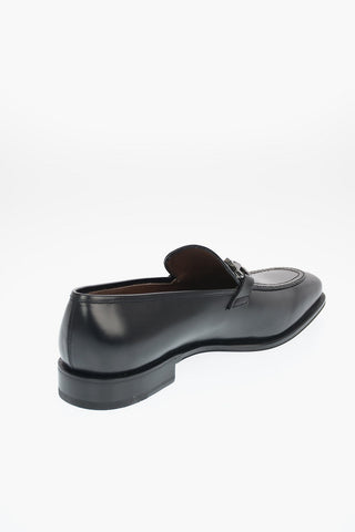 Leather SEATTLE Loafers with Horsebit Detail