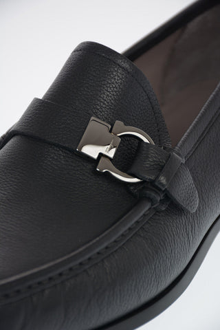 Textured Leather ADAM Bit Loafers