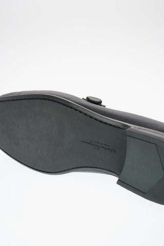Textured Leather ADAM Bit Loafers