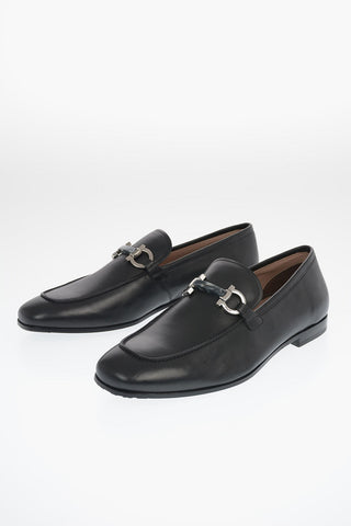 Leather SHEPARD 2 Loafers with Horsebit Detail