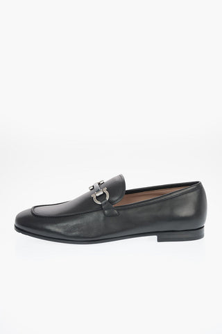 Leather SHEPARD 2 Loafers with Horsebit Detail