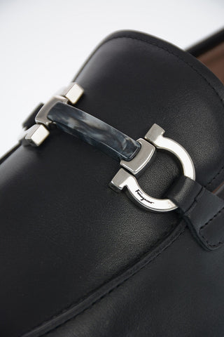 Leather SHEPARD 2 Loafers with Horsebit Detail