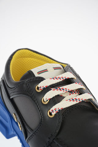  Soft Leather STREET STYLE PLAIN Track Sneakers