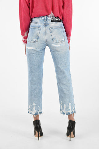 Frayed Hem ARYEL-SP Distressed Jeans L34