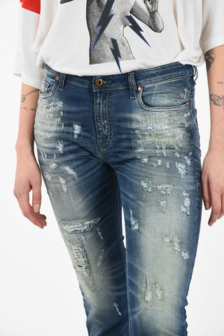 Distressed RIZZO-NE Sweat Jogg jeans