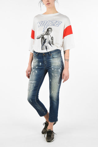 Distressed RIZZO-NE Sweat Jogg jeans