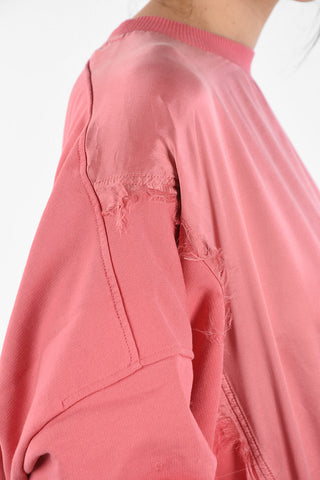Silk Details F-TARAP Oversize Sweatshirt
