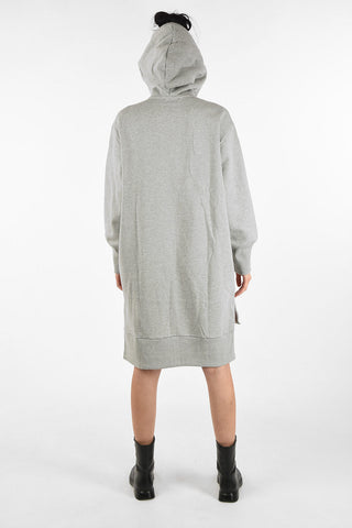 Hooded Sweat D-ILSE-QA Asymmetric Dress