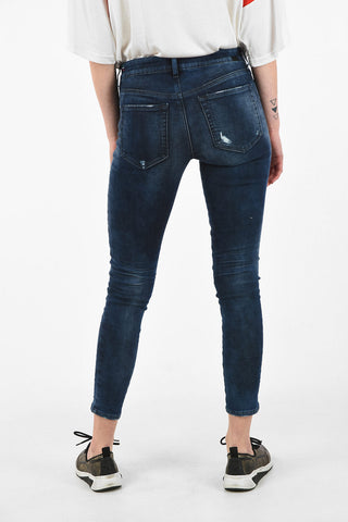 Jeans Skinny Fit SLANDY Effetto Vintage L30