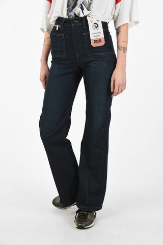 High-Waist D-PENDING Palazzo Jeans L32