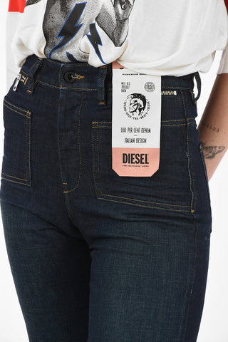 High-Waist D-PENDING Palazzo Jeans L32