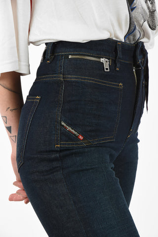 High-Waist D-PENDING Palazzo Jeans L32