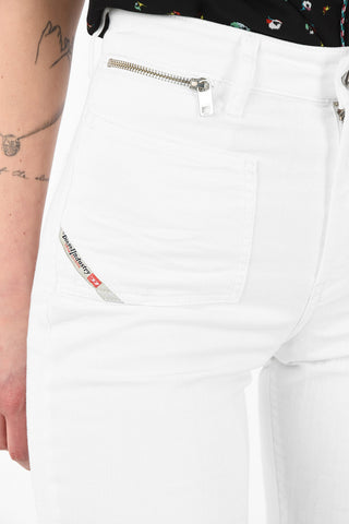 High-Waist D-PENDING Boot cut Jeans L30