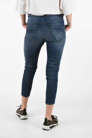 Denim Stretch Cropped FAYZA-NE Sweat Jogg jeans