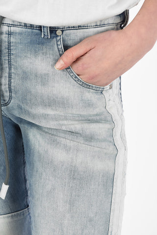 Drawstring Distressed KRAILEY-SP-NE Sweat Jogg jeans