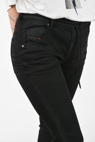 Denim Stretch Cropped KRAILEY-NE Sweat Jogg jeans