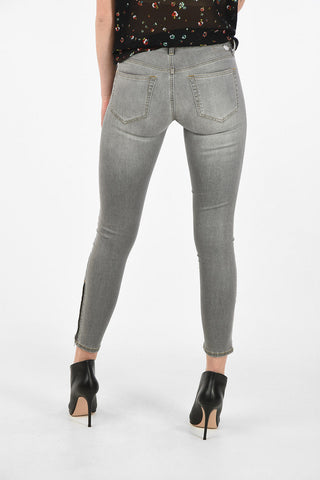 Mid- Waist SLANDY-ZIP Skinny Fit Jeans L32