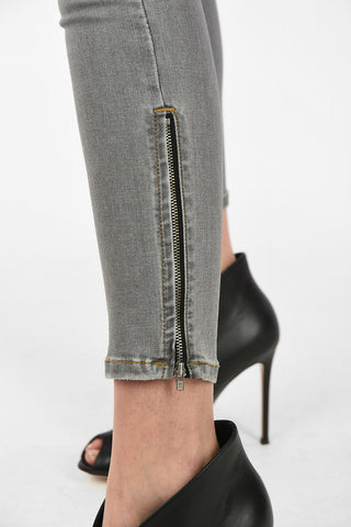 Mid- Waist SLANDY-ZIP Skinny Fit Jeans L32