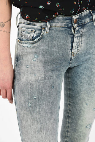 Mid- Waist SLANDY Skinny Fit Jeans L32