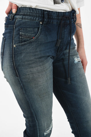 Stonewashed Cropped KRAILEY-NE Sweat Jogg jeans