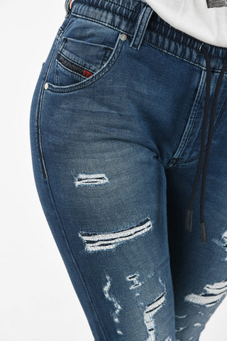 Distressed Cropped KRAILEY R-NE Sweat Jogg jeans