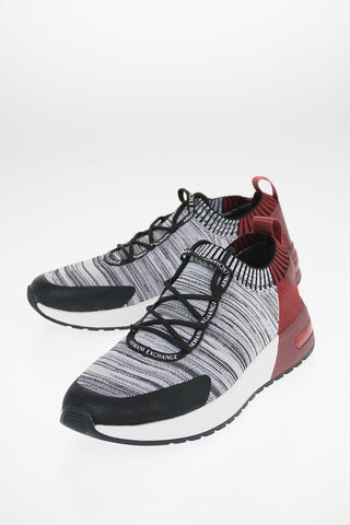 ARMANI EXCHANGE Fabric Sock Sneakers