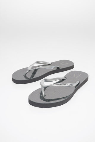 ARMANI EXCHANGE Logo Printed Flip Flop