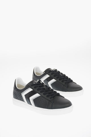 ARMANI EXCHANGE Leather Sneakers