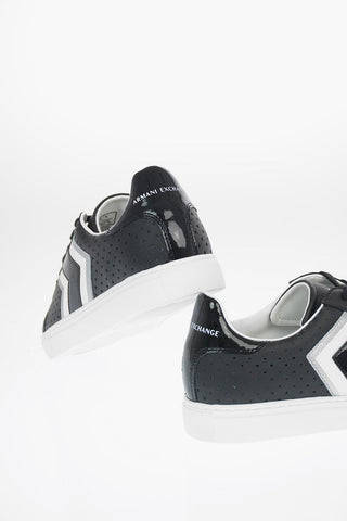 ARMANI EXCHANGE Leather Sneakers