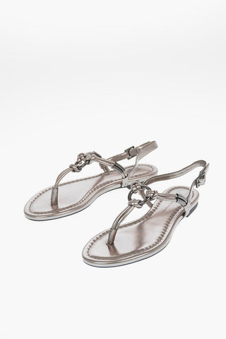 ARMANI EXCHANGE Faux Leather Sandal