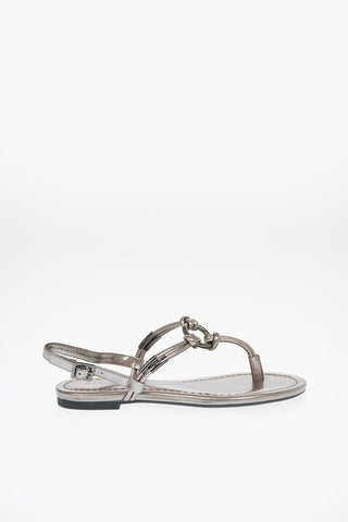 ARMANI EXCHANGE Faux Leather Sandal