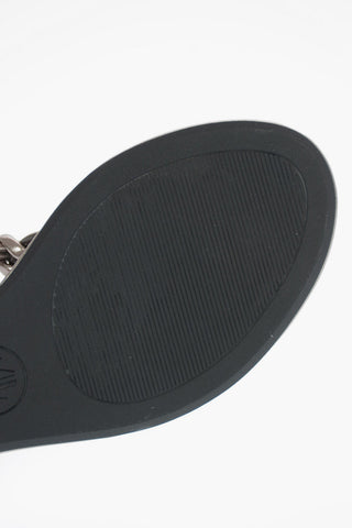 ARMANI EXCHANGE Faux Leather Sandal
