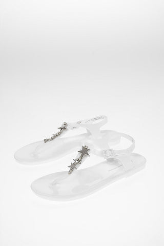 ARMANI EXCHANGE Slingback Flip Flop with Applications